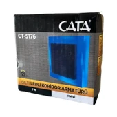 Cata 3W Işıltı Ledli Koridor Armatürü Mavi - 1