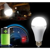 Cata 3 Adet 9W Şarjlı LED Ampul (Beyaz) - 1