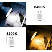 Cata 5 Adet 9W LED Ampul (Gu-10 Dimlenebilir) (Günışığı) - 1
