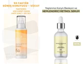 Bahar Babacan Leke Karşıtı 50SPF+ Vücut Güneş Kremi 150Ml+ Anti-Aging Retinol Serum 30Ml HEDİYE - 1