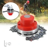 Motorlu Tırpan Testere Zincirli Canavar Başlık - 2