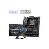 MSI X870 GAMING PLUS WIFI AM5 DDR5 8200MHZ(OC) 3x M.2 USB4 HDMI 5G LAN WIFI 7 RGB ATX - 1