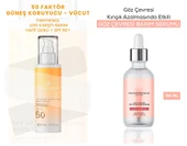Bahar Babacan Leke Karşıtı 50SPF+ Vücut Güneş Kremi 150Ml+Eye Contour Serum 30Ml HEDİYE - 1
