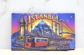 Ahşap İstanbul Temalı Magnet Alk4363 - 1