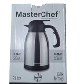 MasterChef 2 Litre Çelik Termos İnox - 3
