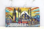 Ahşap İstanbul Temalı Magnet Alk4365 - 1