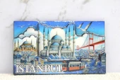 Ahşap İstanbul Temalı Magnet Alk4362 - 1