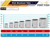 PORTFISH Çelik Olta Teli Kıstrma Burcu Çift Kanal BL-6001 - 2