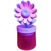 Mucit Home  Çiçek Hava Nemlendirici USB Gece Lambası 260 Ml Hava Nemlendirici Buhar Makinesi Ve Aroma Difüzörü - 1