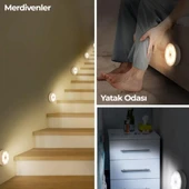 Mucit Home  Hareket Sensörlü Usb Şarjlı Led Işık Lamba-oda, Mutfak, Salon Ve Merdiven Işıklandırma - 1