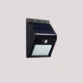 Mucit Home  Maxilife Güneş Enerjili Hareket Sensörlü 20 Ledli Duvar Lambası - 1