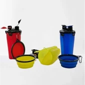 Mucit Home  Taşınabilir köpek su şişesi/pet plastik su şişesi/pet su şişesi için köpekler/seyahat suluğu - 2