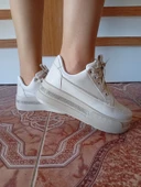 Kadın Spor Ayakkabı Bej Renk thumbnail 1