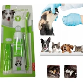 Mucit Home  Kedi Ve Köpek Diş Fırçası Ve Diş Macunu Seti Dental Kit - 5