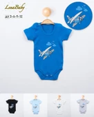 Çıtçıtlı bebek bady 4lü seri 3-6-9-12 aylık toptan 4lü seri thumbnail 5