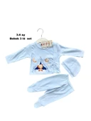 BEBEK 3'Lİ ZIBIN SET  3-4-5-6 aylık Toptan 4'ü seri - 3