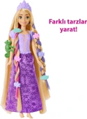 Disney Prenses Renk Değiştiren Sihirli Saçlı Rapunzel, 3 yaş ve üzeri, HLW18 - 4