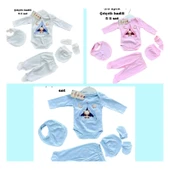 BEBEK 5'Lİ ZIBIN SET   3-4-5-6 aylık Toptan 4'ü seri thumbnail 1