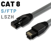 IRENIS CAT8 S/FTP LSZH Ethernet Patch Kablo, 50 cm - 1