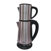 Siena SN-1004 Çelik Çay Makinesi Demlik 0.8 Lt Alt Demlik (Suluk) 1.8 Lt - İnox - 3