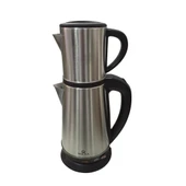 Siena SN-1004 Çelik Çay Makinesi Demlik 0.8 Lt Alt Demlik (Suluk) 1.8 Lt - İnox - 1