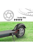 110mm Xiaomi M365 Pro Elektrikli Scooter Metal Fren Diski Escooter / Elektronik Scooter - 2