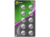 GP Batteries Extra CR2450 2450 Boy Lityum Düğme Pil, 3 Volt, 10'lu Kart thumbnail 1