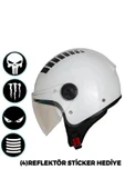 NCR KASK ÇENESİZ 230 ECE BELGELİ - BEYAZ - 1