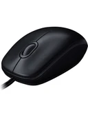Logitech M90 USB Optik Kablolu Mouse - Siyah - 1