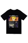 fame-stoned One Piece Anime Baskılı Unisex %100 Pamuk Siyah T-shirt thumbnail 1