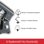 Aryıldız Power Chef XXL 10 Litre Stand Mikser - 4