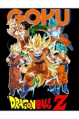 fame-stoned Dragon Ball Z Anime Baskılı Unisex %100 Pamuk Siyah T-shirt thumbnail 2
