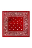 fame-stoned Kırmızı Damla Desen Penye Bandana - 1