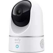 Anker Eufy Security 360 Derece Dönebilen Kızılötesi Gece Görüşlü IP Kamera - 2K HD Çözünürlük - Apple HomeKit Uyumlu -T8410 - 1