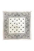 fame-stoned Beyaz Damla Desen Penye Bandana - 1