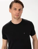 Pierre Cardin Erkek Bisiklet Yaka Penye Kısa Kol Pijama Takım - 9