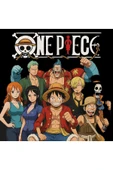 fame-stoned One Piece Anime Baskılı Unisex %100 Pamuk Siyah T-shirt - 2
