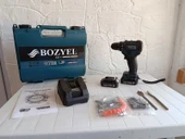 36 VOLT ÇİFT AKÜLÜ ŞARJLI MATKAP-MİNİ CANAVAR-PROFESYONEL MODEL-SETLİ-2 YIL GARANTİLİ - 9