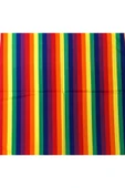 fame-stoned Gökkuşağı Desenli Bandana - 1