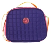 Kaukko Lacivert Pembe Kız Çocuk Kapitone Isı Yalıtımlı (Termoslu) Beslenme Çantası - K9048 thumbnail 2