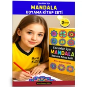 Çocuklar İçin Mandala Boyama Kitap Seti (2 Kitap) thumbnail 1