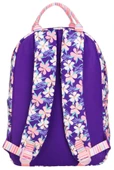 Kaukko K1763 Kız Çocuk/Kadın (Mor - Çiçek Desenli) Okul ve Günlük Sırt Çantası thumbnail 3