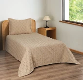 Ponpon Desenli 2 Parça Tek Kişilik Yatak Örtüsü - 2