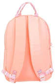 Kaukko K1766 Kız Çocuk/Kadın (Somon - Çizgi Desenli) Okul ve Günlük Sırt Çantası thumbnail 3
