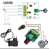 Kutulu 3 in 1 Basit Motor Deney Seti (3 Devre) - Öğrenci Elektrik Devresi thumbnail 6