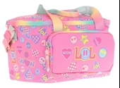 Kaukko Kids Thermo Isı Yalıtımlı Kız Çocuk Lol Baskılı Pembe Beslenme Çantası L7237 (İki Bölmeli) thumbnail 1