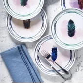 Fecra Tirga 6 Parça Pasta Tabağı Seti - 2