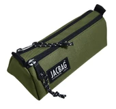 Jacbag Dual Prime İki Bölmeli Üçgen Yeşil Erkek Kalem Çantası thumbnail 2