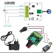 Kutulu 3 in 1 Güçlü Motor Deney Seti (3 Devre) - Öğrenci Elektrik Devresi - 6