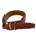 Doglife Turuncu Deri Köpek Boyun Tasması 4 cm x 49-57 cm - 2